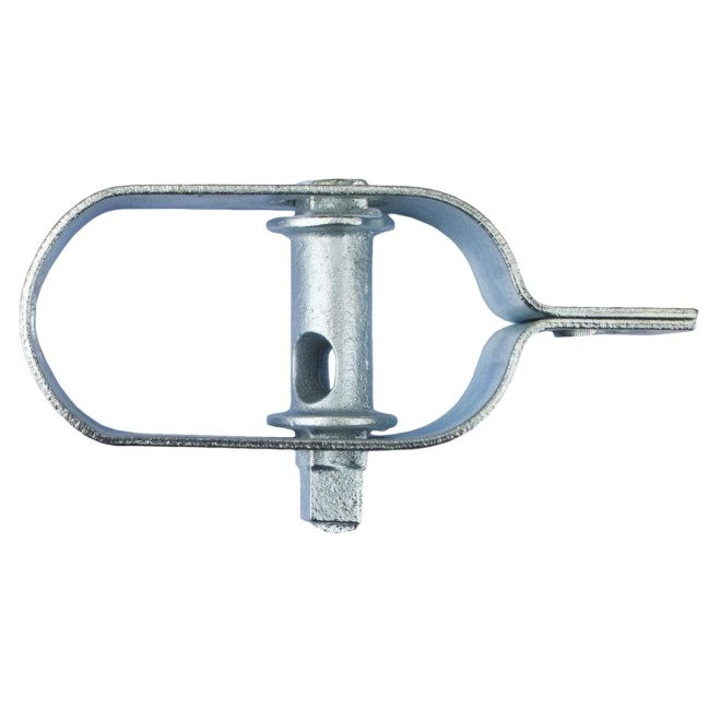 Spænde bikromateret medium til hegnstråd