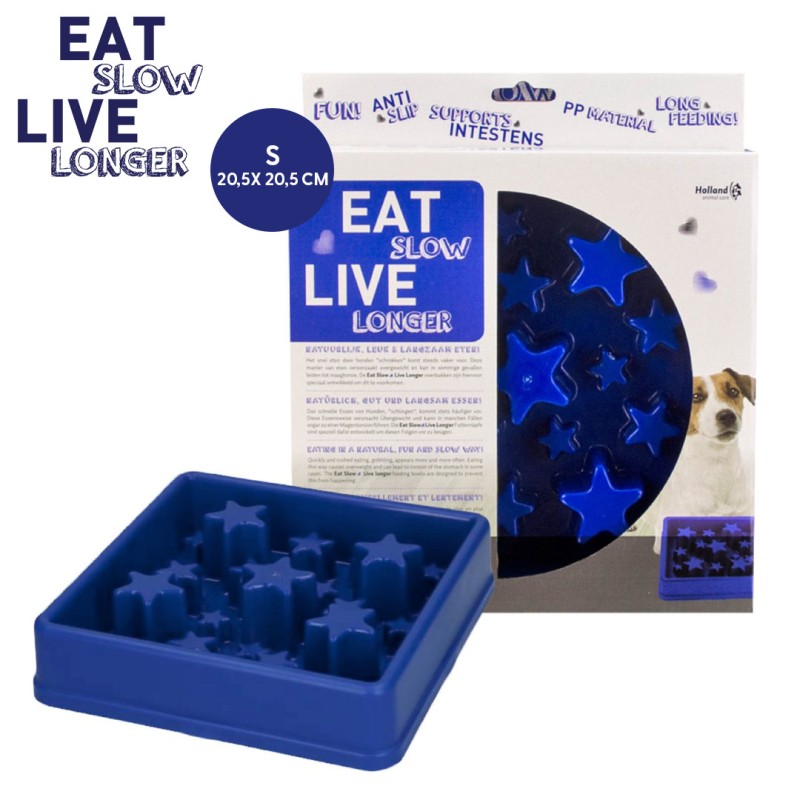 Eat Slow Live Longer Stjerneblå S Eat Slow Live Longer Stjerneblå S