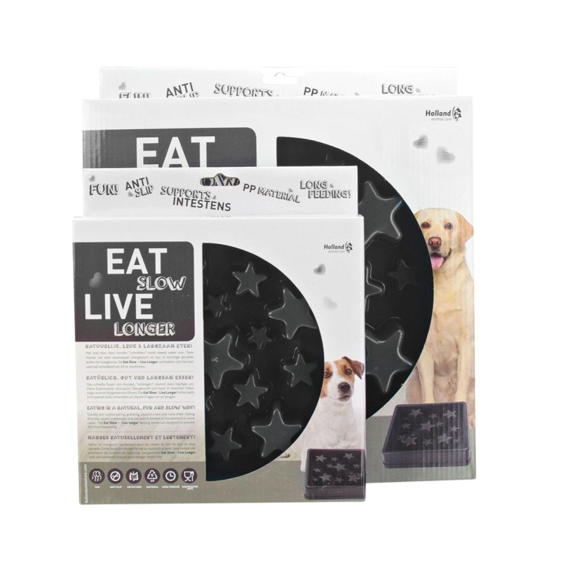 Eat Slow Live Longer Stjernegrå S Eat Slow Live Longer Stjernegrå S