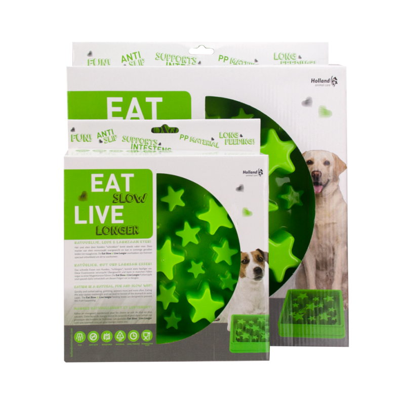 Eat Slow Live Longer Stjernegrøn L Eat Slow Live Longer Stjernegrøn L