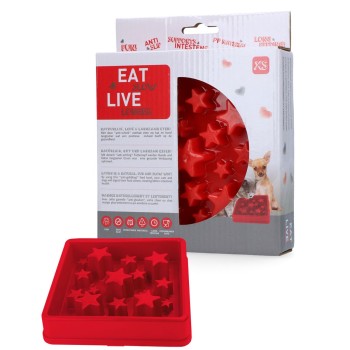 Eat Slow Live Longer Stjernerød XS