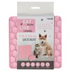 Slikkemåtte Honeycomb Pink Eat Slow Live Longer