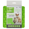 Eat Slow Live Longer Slikkemåtte Honeycomb Grøn Eat Slow Live Longer Slikkemåtte Honeycomb Grøn