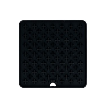 Slikkemåtte Cross Grå Eat Slow Live Longer Slikkemåtte Cross Grå Eat Slow Live Longer