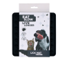 Eat Slow Live Longer Lick Mat Cross Grå Eat Slow Live Longer Lick Mat Cross Grå