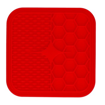 Slikkemåtte Duo S Rød Eat Slow Live Longer Slikkemåtte Duo S Rød Eat Slow Live Longer