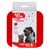 Eat Slow Live Longer Slikkemåtte Duo S Rød Eat Slow Live Longer Slikkemåtte Duo S Rød