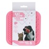Slikkemåtte Duo S Pink Eat Slow Live Longer