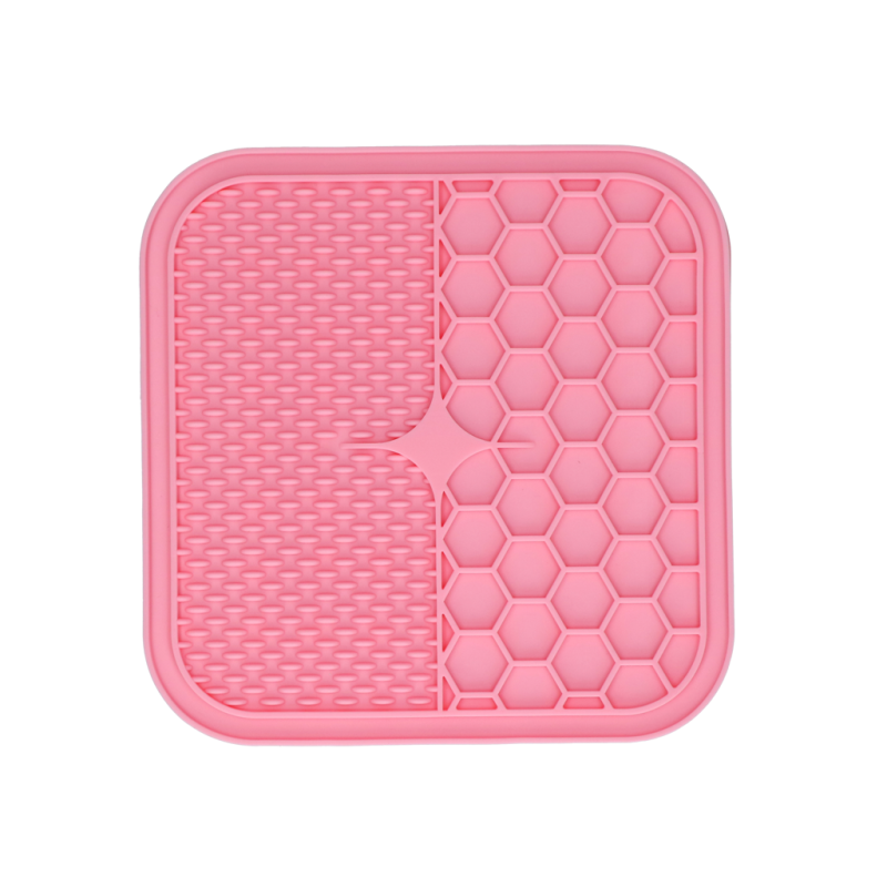 Eat Slow Live Longer Slikkemåtte Duo M Pink Eat Slow Live Longer Slikkemåtte Duo M Pink