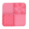 Slikkemåtte Dimensioner Rektangel Pink Eat Slow Live Longer Slikkemåtte Dimensioner Rektangel Pink Eat Slow Live Longer