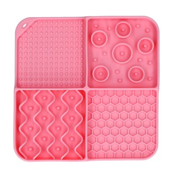 Slikkemåtte Dimensioner Rektangel Pink Eat Slow Live Longer Slikkemåtte Dimensioner Rektangel Pink Eat Slow Live Longer