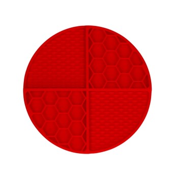 Slikkemåtte Dimensioner Cirkel Rød Eat Slow Live Longer Slikkemåtte Dimensioner Cirkel Rød Eat Slow Live Longer