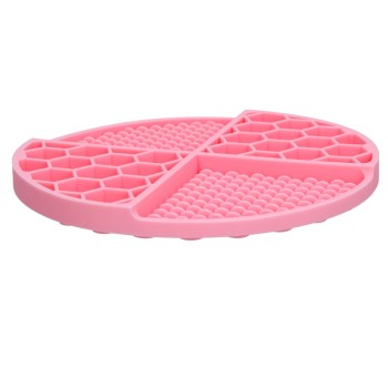 Slikkemåtte Dimensioner Cirkel Pink Eat Slow Live Longer Slikkemåtte Dimensioner Cirkel Pink Eat Slow Live Longer