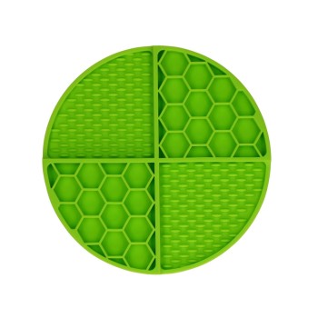 Slikkemåtte Dimensioner Circle Green Eat Slow Live Longer Slikkemåtte Dimensioner Circle Green Eat Slow Live Longer