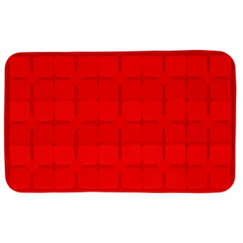 Eat Slow Live Longer Slikkemåtte Dimensioner Blomst Rød