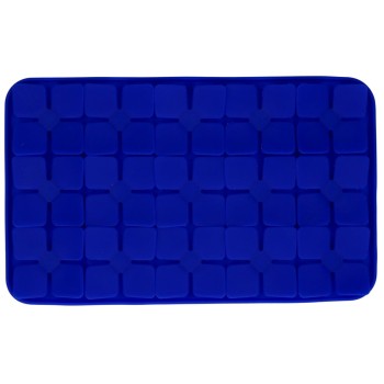 Eat Slow Live Longer Slikkemåtte Dimensioner Blomst Blå