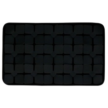 Eat Slow Live Longer Slikmåtte Dimensioner Blomstergrå