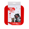 Eat Slow Live Longer Slikkemåtte Quad Rød Eat Slow Live Longer Slikkemåtte Quad Rød