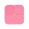 Eat Slow Live Longer Slikkemåtte Quad Pink Eat Slow Live Longer Slikkemåtte Quad Pink