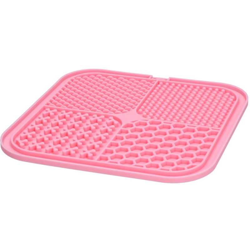 Eat Slow Live Longer Slikkemåtte Quad Pink Eat Slow Live Longer Slikkemåtte Quad Pink