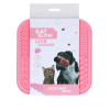 Eat Slow Live Longer Slikkemåtte Quad Pink Eat Slow Live Longer Slikkemåtte Quad Pink