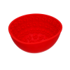 Eat Slow Live Longer Slikkemåtte Wobble Bowl Rød Eat Slow Live Longer Slikkemåtte Wobble Bowl Rød