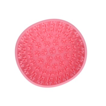 Slikkemåtte Wobble Bowl Pink Eat Slow Live Longer Slikkemåtte Wobble Bowl Pink Eat Slow Live Longer