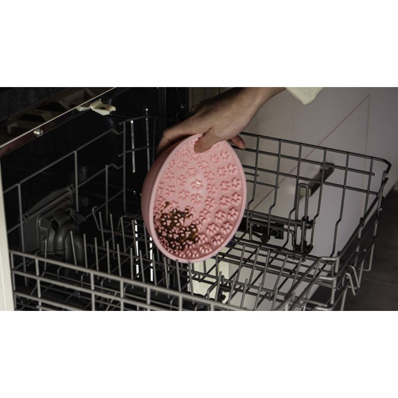Eat Slow Live Longer Slikkemåtte Wobble Bowl Pink Eat Slow Live Longer Slikkemåtte Wobble Bowl Pink
