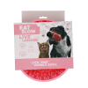 Eat Slow Live Longer Slikkemåtte Wobble Bowl Pink Eat Slow Live Longer Slikkemåtte Wobble Bowl Pink