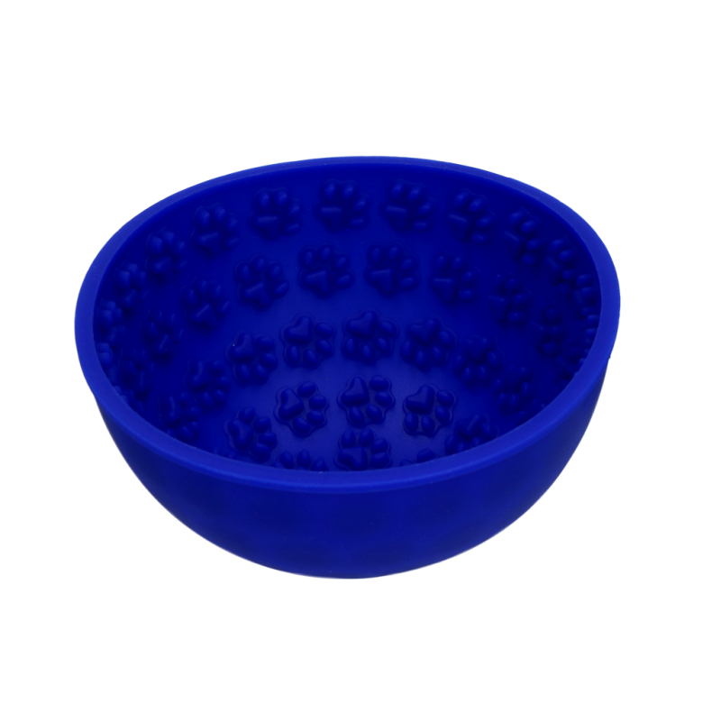 Eat Slow Live Longer Slikkemåtte Wobble Bowl Blå Eat Slow Live Longer Slikkemåtte Wobble Bowl Blå