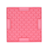 Eat Slow Live Longer Slikkemåtte Knogler Pink Eat Slow Live Longer Slikkemåtte Knogler Pink