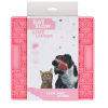 Eat Slow Live Longer Slikkemåtte Knogler Pink Eat Slow Live Longer Slikkemåtte Knogler Pink