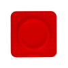 Eat Slow Live Longer Lick Mat Wave Red Eat Slow Live Longer Lick Mat Wave Red