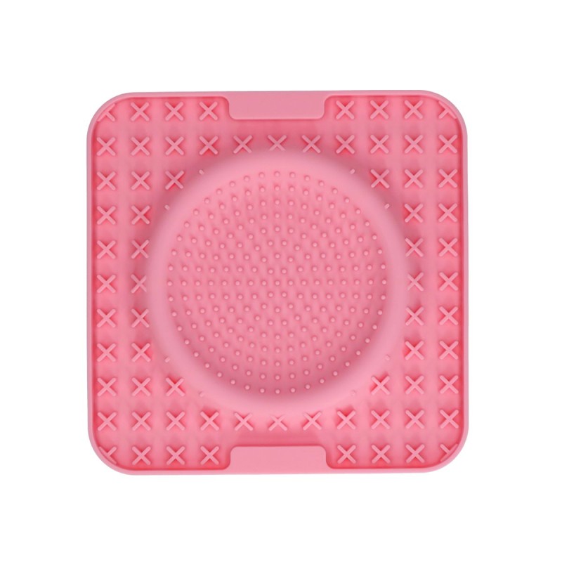 Slikkemåtte Wave Pink Eat Slow Live Longer