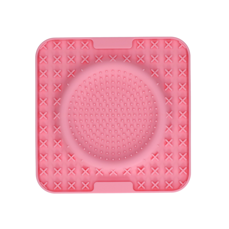 Eat Slow Live Longer Lick Mat Wave Pink Eat Slow Live Longer Lick Mat Wave Pink
