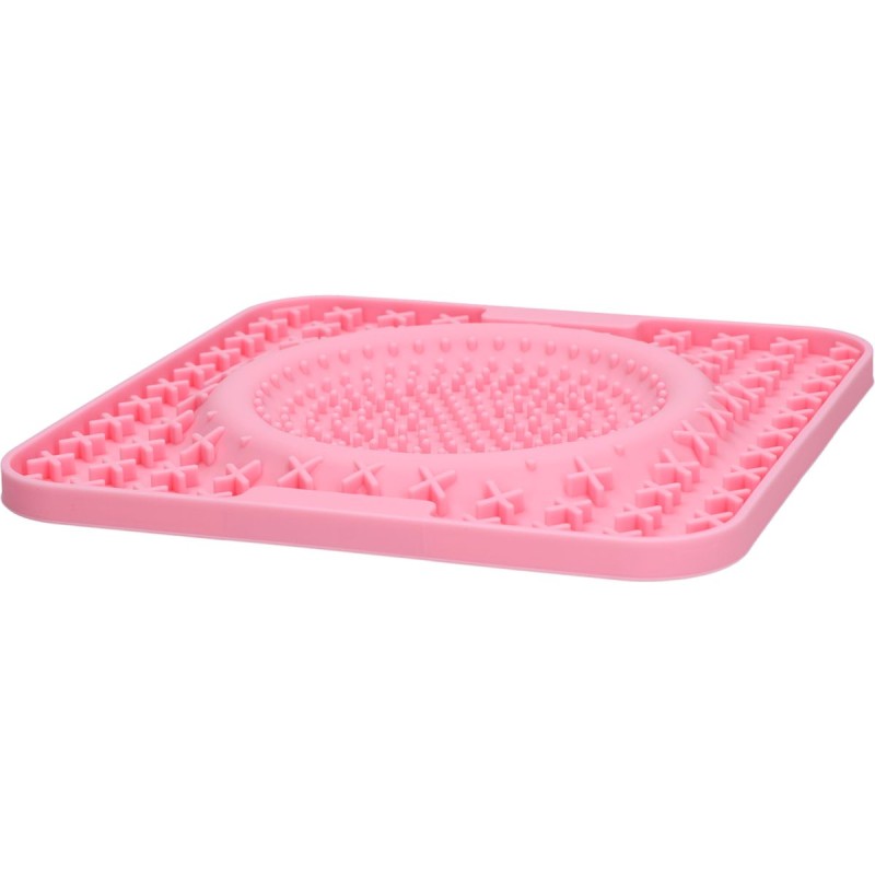 Slikkemåtte Wave Pink Eat Slow Live Longer