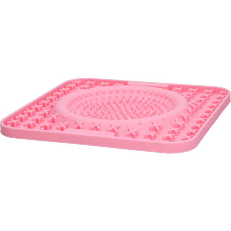 Eat Slow Live Longer Lick Mat Wave Pink Eat Slow Live Longer Lick Mat Wave Pink