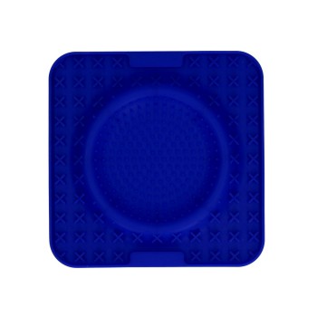 Slikkemåtte Wave Blue Eat Slow Live Longer Slikkemåtte Wave Blue Eat Slow Live Longer