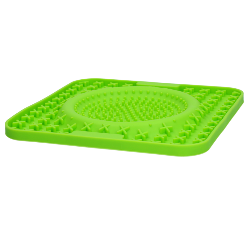 Eat Slow Live Longer Slikkemåtte Bølge Grøn Eat Slow Live Longer Slikkemåtte Bølge Grøn