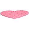 Eat Slow Live Longer Slikkemåtte Dejlig Hjerte Pink Eat Slow Live Longer Slikkemåtte Dejlig Hjerte Pink