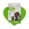 Eat Slow Live Longer Slikkemåtte Dejlig Hjerte Grøn Eat Slow Live Longer Slikkemåtte Dejlig Hjerte Grøn