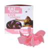 Eat Slow Live Longer Gobble Stopper Pink Eat Slow Live Longer Gobble Stopper Pink