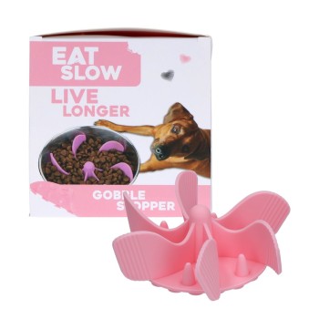 Gobble Stopper Pink Eat Slow Live Longer