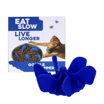 Gobble Stopper Blå Eat Slow Live Longer