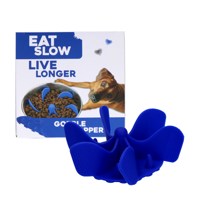 Eat Slow Live Longer Gobble Stopper Blå Eat Slow Live Longer Gobble Stopper Blå