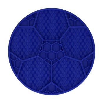 Slikkemåtte Fodbold Blå Eat Slow Live Longer Slikkemåtte Fodbold Blå Eat Slow Live Longer