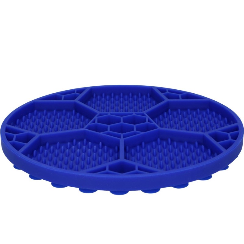 Slikkemåtte Fodbold Blå Eat Slow Live Longer