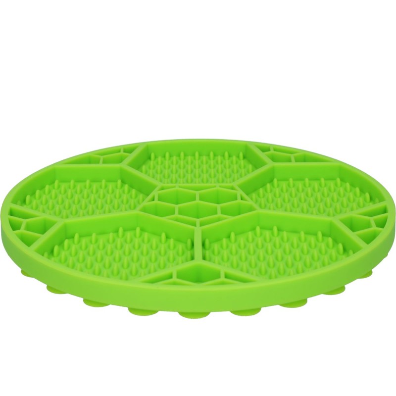 Slikkemåtte Fodbold Grøn Eat Slow Live Longer