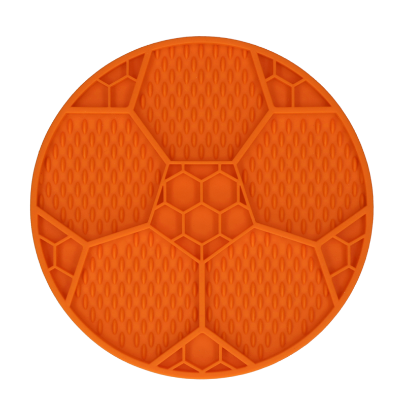 Eat Slow Live Longer Lick Mat Fodbold Orange (Limited Edition EC) Eat Slow Live Longer Lick Mat Fodbold Orange (Limited Edition EC)