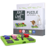 Eat Slow Live Longer Puslespilrektangel Eat Slow Live Longer Puslespilrektangel